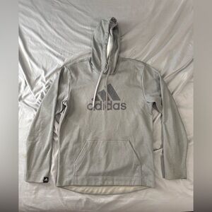 Lightweight Grey Adidas Hoodie